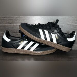 Adidas Samba OG Shoes - Black and White Size 6.5